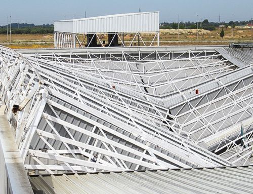 Estudio colapso estructural nave industrial