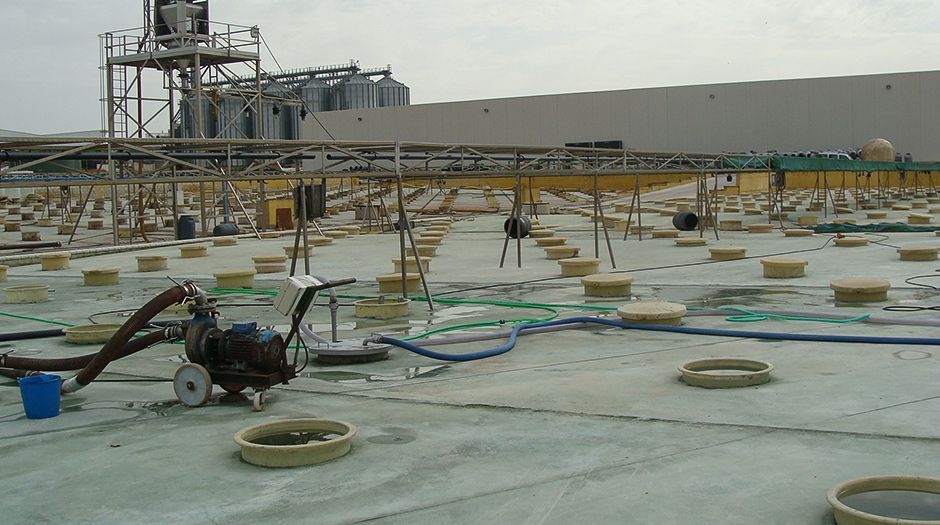 Informe Pericial solera de hormigón fratasada con cuarzo. Difracción y Fluorescencia de Rayos X y Microscopía Electrónica
