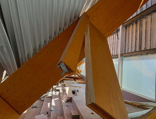 Informe pericial por colapso en estructura de madera